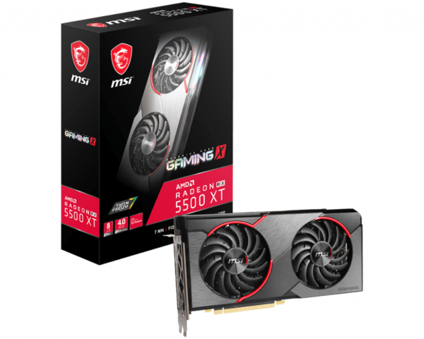 MSI Radeon RX 5500 XT GAMING X 8GB