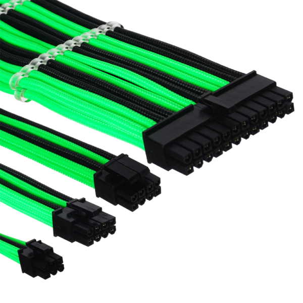 Ant Esports Black and Green Cable