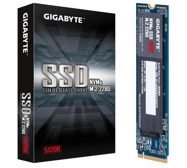 GIGABYTE NVMe 512GB SSD