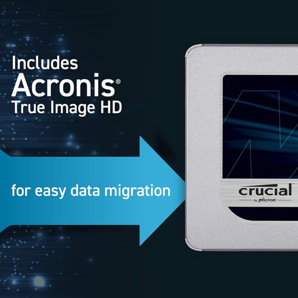 Crucial MX500 1TB SATA Internal SSD